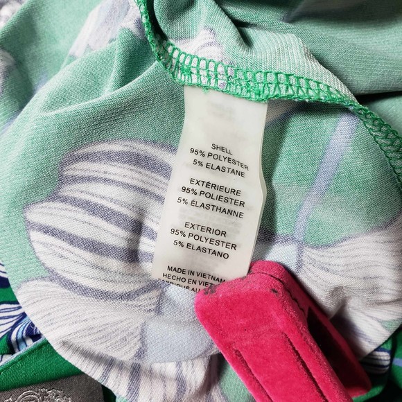 Vince Camuto size *Medium* Green Floral Stretchy Dress *Please Read* - Picture 7 of 9